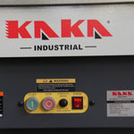 KaKa Industrial Sheet Metal Brake 98-inch, Electric Metal Brake Bender, 12-Ton 16-Gauge Capacity Magnetic Box and Pan Brake, 220V Single Phase with Foot Pedal Control, Includes Clamp Bars 173405V220