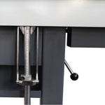KaKa Industrial Sheet Metal Brake 98-inch, Electric Metal Brake Bender, 12-Ton 16-Gauge Capacity Magnetic Box and Pan Brake, 220V Single Phase with Foot Pedal Control, Includes Clamp Bars 173405V220