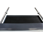 KaKa Industrial Sheet Metal Brake 98-inch, Electric Metal Brake Bender, 12-Ton 16-Gauge Capacity Magnetic Box and Pan Brake, 220V Single Phase with Foot Pedal Control, Includes Clamp Bars 173405V220