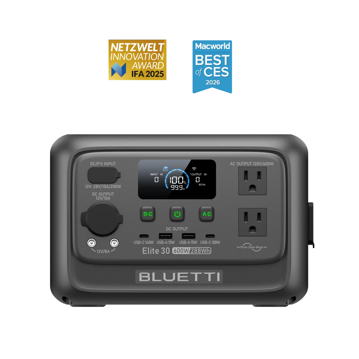 BLUETTI Elite 30 V2 Portable Power Station