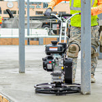 Tomahawk 24" Concrete Power Trowel Edger 6HP Kohler Float Pan Blade Screed Finishing Tool JXPT24K
