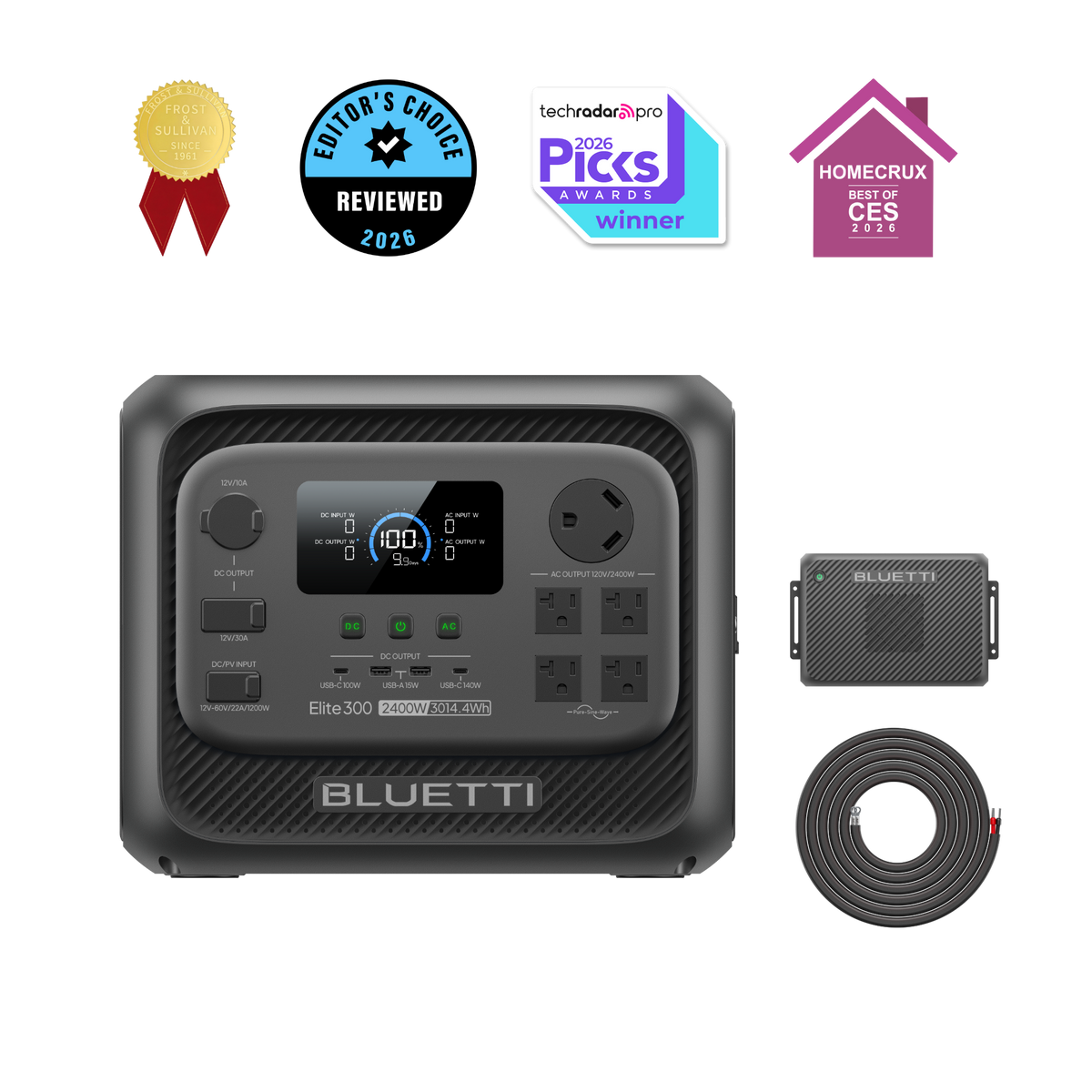 BLUETTI Elite 300 with Charger 2 Bundle