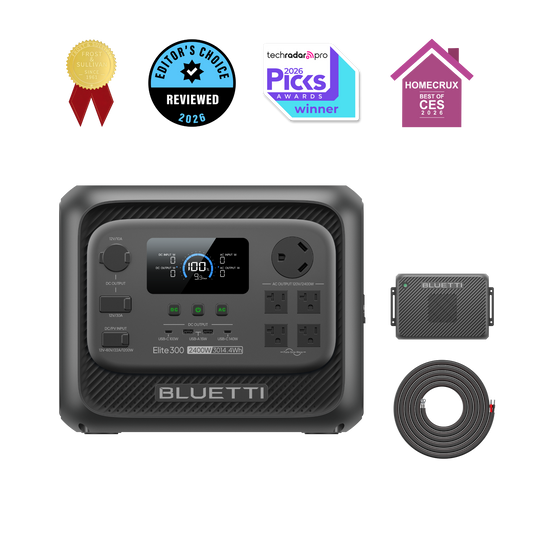 BLUETTI Elite 300 with Charger 2 Bundle
