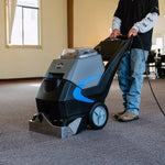 Tomahawk 3-in-1 Commercial Carpet Extractor Cleaner, 18” Width, 9 Gallon Dual Tanks, Dual 1000W Motors for Hotels, Offices & Upholstery TEX9