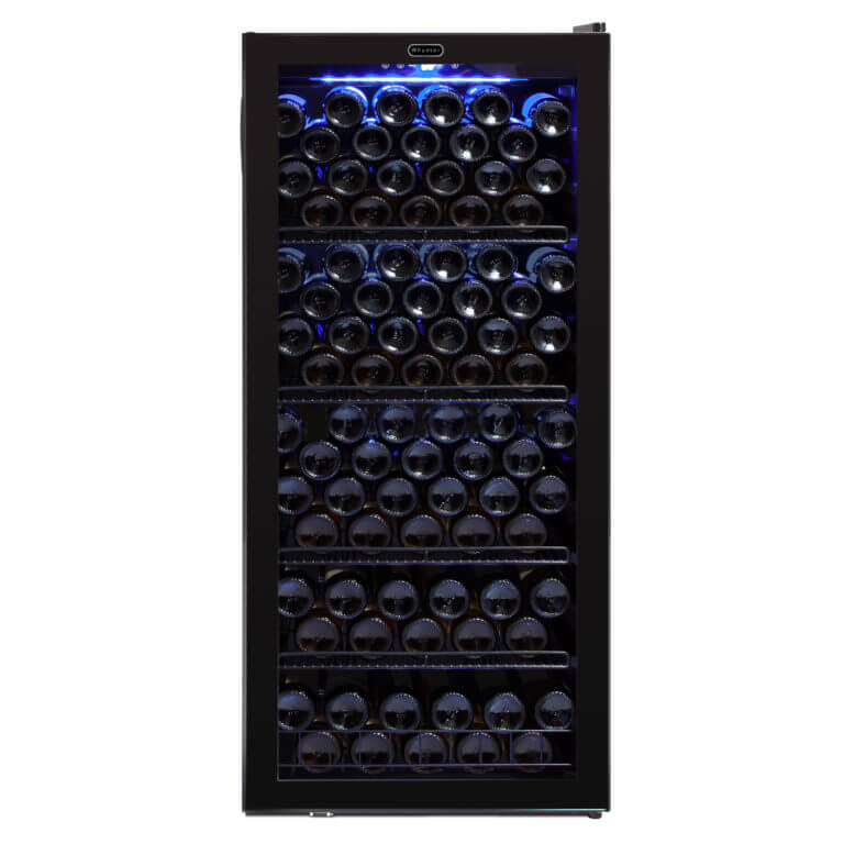 Whynter 124 Bottle Freestanding Wine Refrigerator FWC-1201BB
