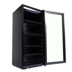 Whynter 124 Bottle Freestanding Wine Refrigerator FWC-1201BB