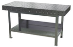 Vestil Steel Fixture Welding Table 30 In. x 72 In. x 40-5/8 In. 8000 Lb. Capacity Bare FWT-P-025-3072