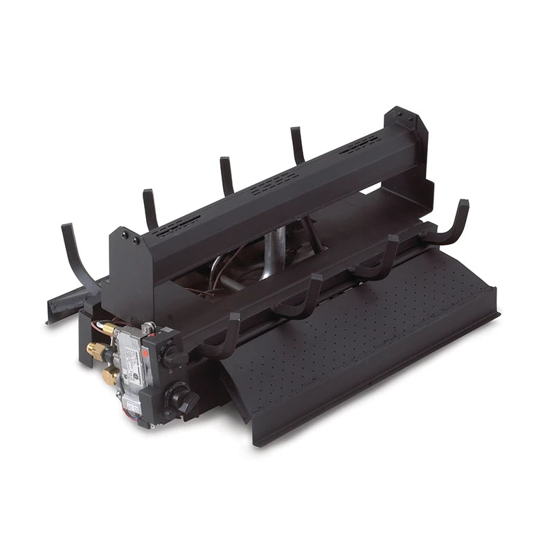 Real Fyre Vent-Free Burner with Manual or Electronic Control, 16/18 Inch Standing Pilot and Variable Remote Control G18-2-16/18-15