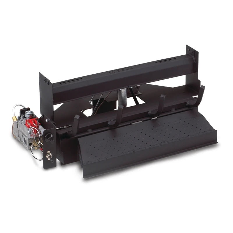 Real Fyre Vent-Free Burner with Manual or Electronic Control, 24/30 Inch Non-Standing Pilot and Variable Remote Control G18-24/30-01V