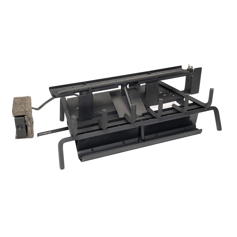 Real Fyre Vented Three-Tiered Burner with Manual or Electronic Control, 24/30 Inch "17" Series G31-24/30-17