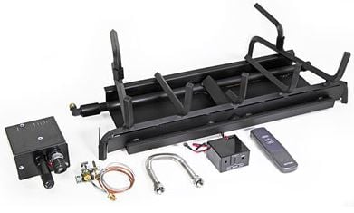 Grand Canyon 18" Assembled 2 Burner - Modulating Millivolt with Remote - LP 2BRN-18-LP-MMVR