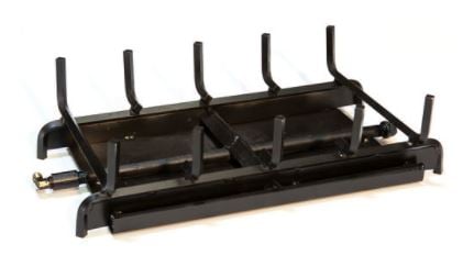 Grand Canyon 18" Assembled 2 See-Thru Burner - Modulating Millivolt with Remote - NG 2BRN-ST18-NG-MMVR