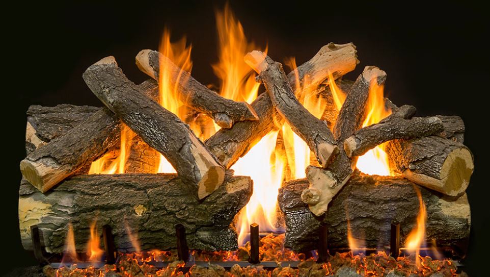 Grand Canyon 36" Arizona Weathered Oak Charred 10-Piece Log Set AWOC36LOGS