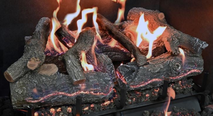 Grand Canyon 36" GlowFire Arizona Weathered Oak Charred Logs GFWOC36
