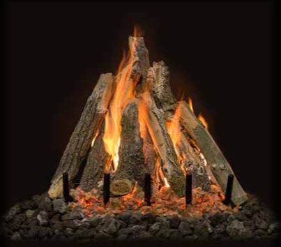 Grand Canyon Kiva Arizona Weathered Oak 7-Piece Log Set AWO-KIVA LOGS