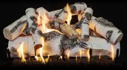 Grand Canyon 30" Quaking Aspen 8-Piece Log Set ASPEN30LOGS