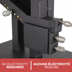 Wiseway GW1949 2,000 Sq Ft EPA Certified Gravity Fed Non-Electric Pellet Stove GW1949