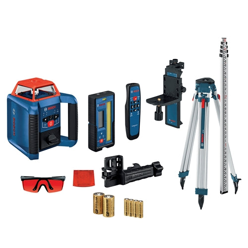 Bosch | MT Leveling Exterior | GRL2000-40HVK | Self-Leveling Rotary Laser Kit GWG311712