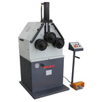 KaKa Industrial Roll Bending Machine- Heavy Duty Hydraulic Profile Bender for Steel Pipe, 3HP Heavy Duty Bender for 2.4 inch Flat Bar, 1.4 inch Round Tube & 2 inch Square Bar, 220V 3-Phase HRBM-50HV 191023V230V460