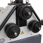KaKa Industrial Roll Bending Machine Heavy Duty Hydraulic Processes Flat Bar, Square Tube, Round Bar and Structural Sections, Horizontal/Vertical Operation, 220V 3PH HRBM-65H 191021V230V460