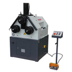 KaKa Industrial Roll Bending Machine Heavy Duty Hydraulic Processes Flat Bar, Square Tube, Round Bar and Structural Sections, Horizontal/Vertical Operation, 220V 3PH HRBM-65H 191021V230V460