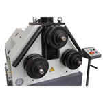 KaKa Industrial Roll Bending Machine Heavy Duty Hydraulic Processes Flat Bar, Square Tube, Round Bar and Structural Sections, Horizontal/Vertical Operation, 220V 3PH HRBM-65H 191021V230V460