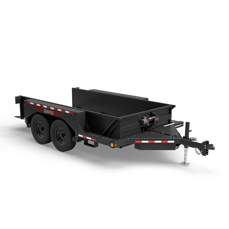 Virnig Hydraulic Drop Deck Utility Trailer TR-RHDD-1409