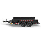 Virnig Hydraulic Drop Deck Utility Trailer TR-RHDD-1409