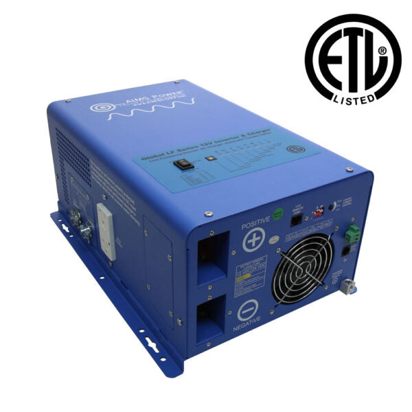 Aims Power 3000W Inverter / Battery Charger PICOGLF30W12V120V