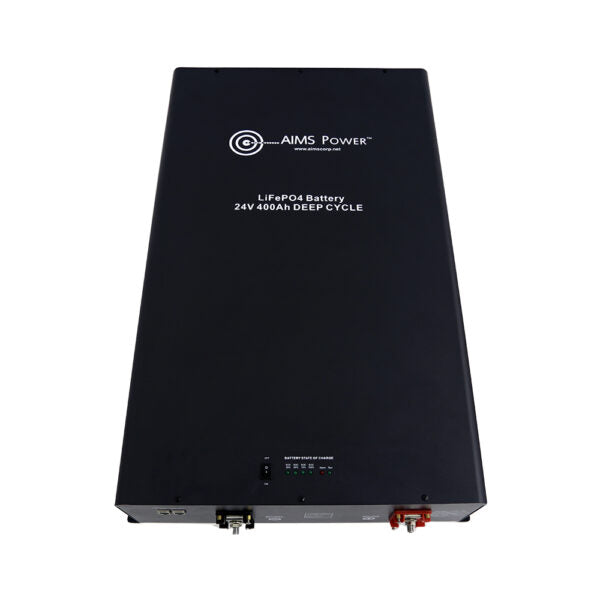 Aims Power 24V 400Ah LiFePO4 Battery LFP24V400A