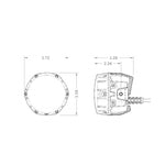 ARB 4-Inch LED Lights, 60W Combination White PM461