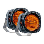 ARB NACHO 4-Inch LED Lights, 120W Combination Amber PM491