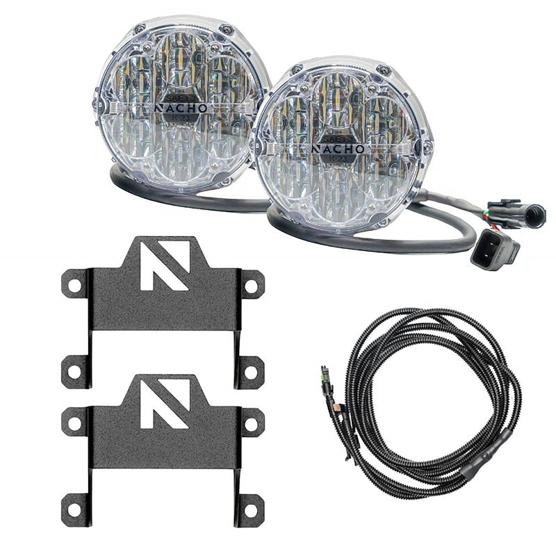 ARB NACHO 4-Inch 80W White Bumper Lights, Set Of 2 V3BC1KWSO