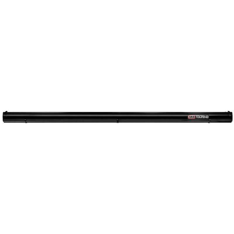 ARB Retractable Roof Rack Awning, 8.2 x 8.2 ft, Tan Aluminum Housing, LED 814412A