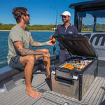 ARB Portable Refrigerator/Freezer, Single Compartment, 63 Qt, Silver 10810602