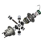 ARB Air Locker, Toyota 8-Inch IFS, 53 mm Bearing, 30 Spline, 3.73 And Down RD121