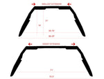 Armordillo CR-Z Modular Truck Bed Bar; Includes Two LED Auxiliary Lights 8707760