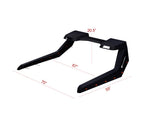 Armordillo Stealth Modular Truck Bed Bar; Mounts Up To Two Lights 7161825
