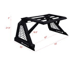 Armordillo CR-X Modular Truck Bed Bar; Removable Cargo Rack; Mounts Up To Four Lights 7161849
