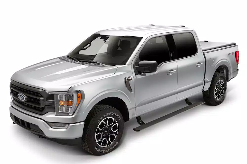 Amp Research PowerStep; 2025 F-150 5.0L SuperCrew Search 76152-01A