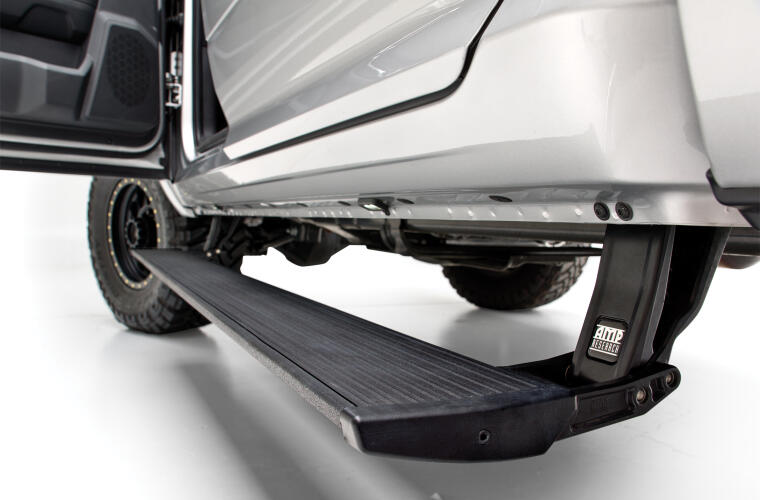 Amp Research PowerStep; 2025 Silverado 1500 Crew Cab Search 76255-01A