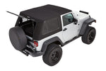 Bestop Trektop Pro Sliding Side Panels/Glass Rear 54862-17
