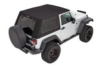 Bestop Trektop Pro Sliding Side Panels/Glass Rear 54862-17