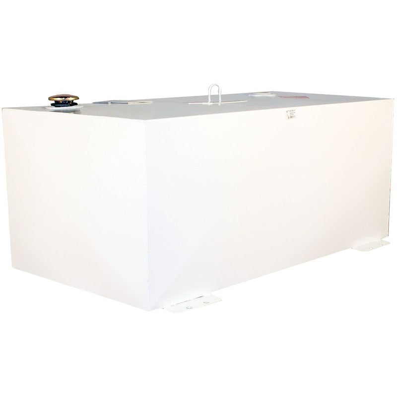 Better Built Company 200-Gallon Rectangular Steel Tank, White 37224244