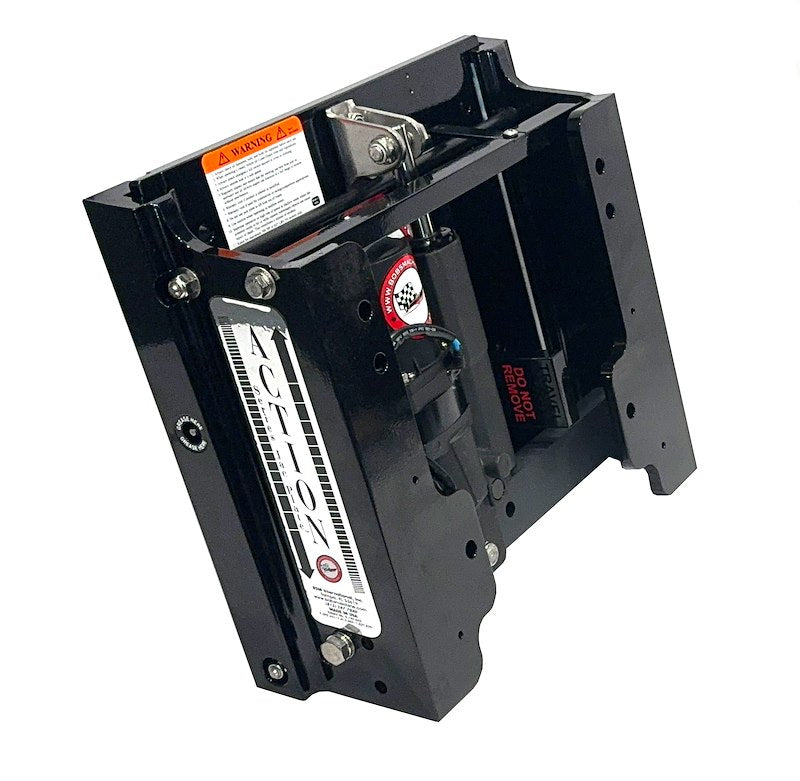 Bobs Machine Action Jac, 6-Inch Setback, Gloss Black 100-106010P-PCGBLK-NOSPN-NG