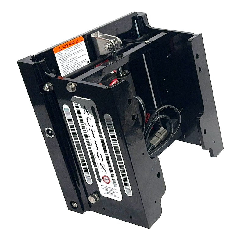 Bobs Machine Action Jac, 8-Inch Setback, Gloss Black 100-108001P-PCGBLK-NOSPN-NG