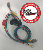 Bobs Machine Kick-Back Jac, 6-Inch Setback, Silver 100-105100-NOPC