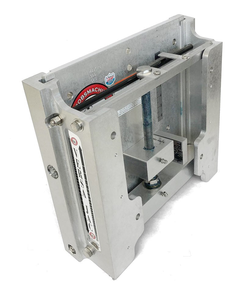 Bobs Machine Versajac Manual, 4-Inch Setback, Silver 100-504100-NOPC-NOSPN