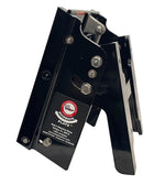 Bobs Machine Kick-Back Jac, 6-Inch Setback, Black 100-105100P-PCGBLK