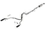 Borla ATAK, Rear Exit, Black Chrome Tips 140867BC